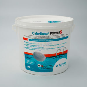 BAYROL – Chlorilong-Power5 5Kg – Galets de Chlore Multifonctions