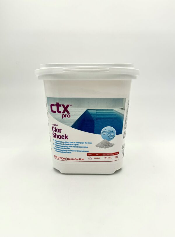CTX200GR - ClorShock 5Kg - Chlore en granulés pour piscines