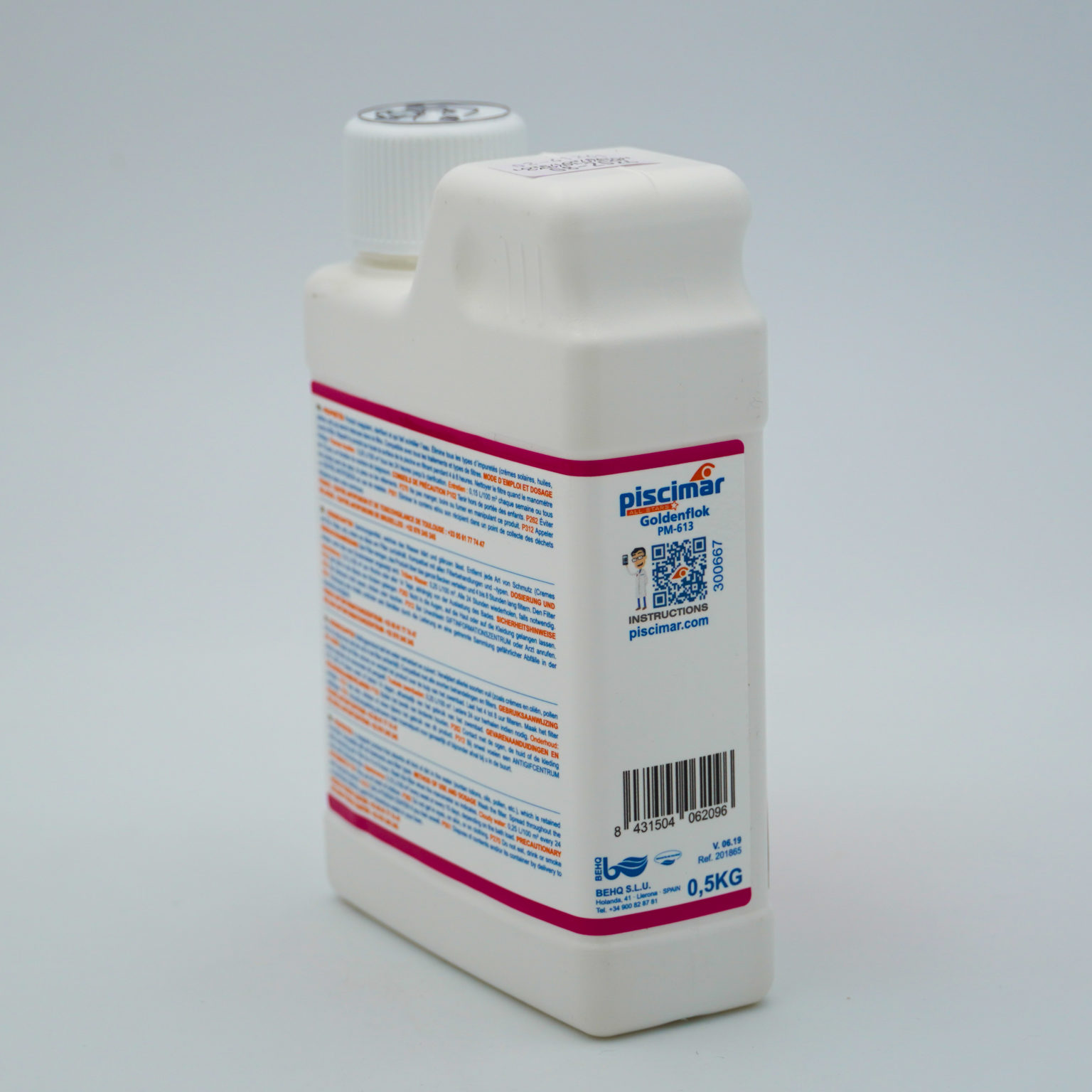 Floculant Concentré PM-613 Goldenflok - Clarifiant Piscine, Traitement Eau Trouble