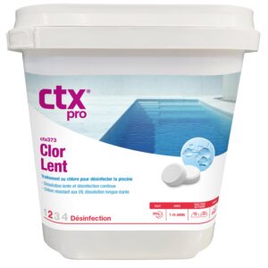 CTX 373 – ClorLent 250g 5Kg – Galets de Chlore piscines