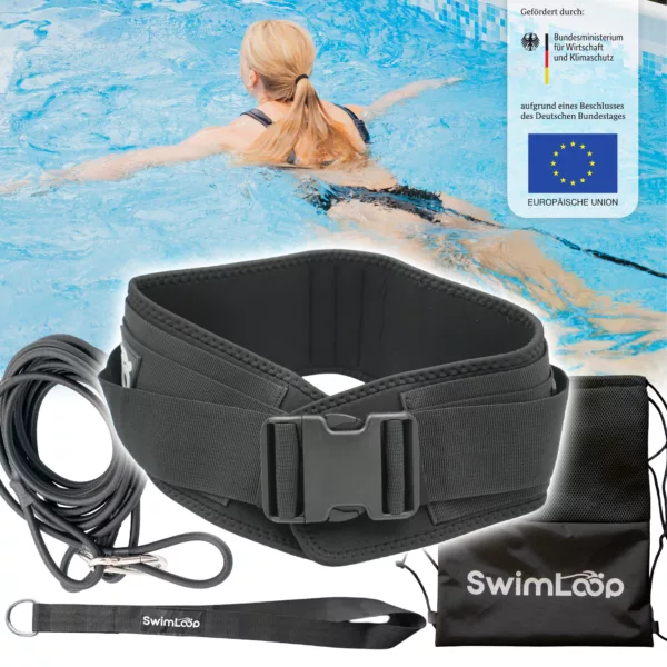SwimLoop – Ceinture de Natation Statique pour piscine