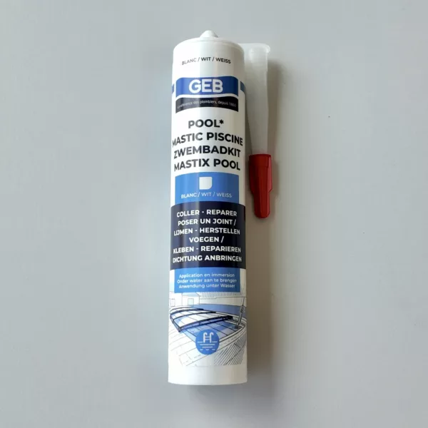 GEB – Pool Mastic Piscine – Cartouche Étanchéité Sous l’Eau