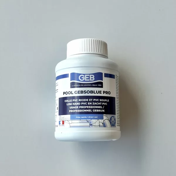 GEB – Pool Gebsoblue Pro – Colle PVC Rigide et Souple