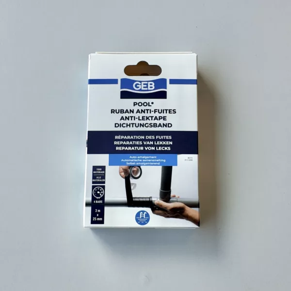 GEB - Ruban Anti-fuites auto-amalgamant pour piscine